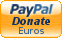 Make donation with PayPal in Euros